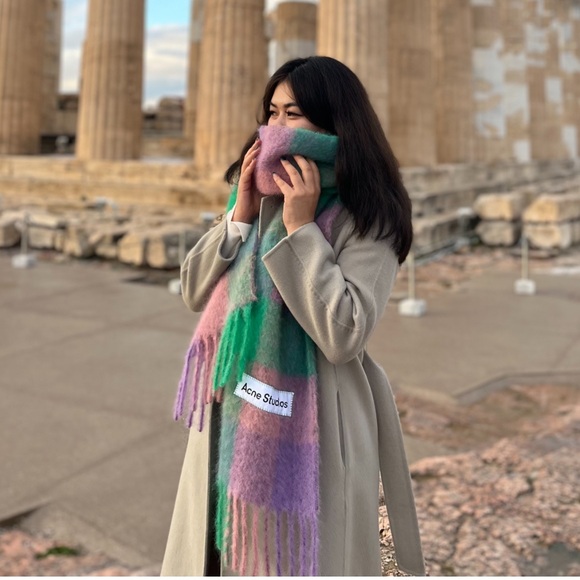 Acne Studios Multi Pattern Scarf - Picture 1 of 1